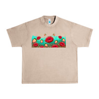 French Oak lips and strawberries Urban Heavy Tee - AdoDesignShop