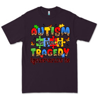 Plum autism is not a tragedy ignorance is Premium Tee - JahusDesignShop