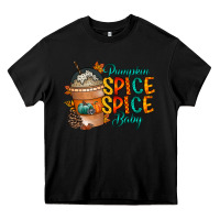 Black pumpkin spice baby Heavy Core Tee - RacoonDesign