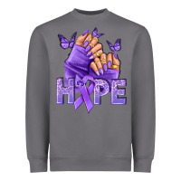 Storm Hope all Cancers nails Heavyweight Sweatshirt - NancyCooperArtShop