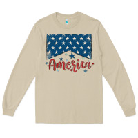 Mushroom America Long Sleeve Tee - MaliasSmallBusiness
