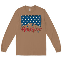 Toasted Coconut America Long Sleeve Tee - MaliasSmallBusiness
