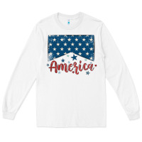 White America Long Sleeve Tee - MaliasSmallBusiness