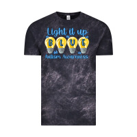 Cloud Black light it up Vintage Tee - MaliasSmallBusiness