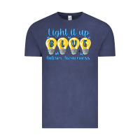 Vintage Denim light it up Vintage Tee - MaliasSmallBusiness