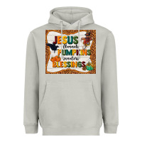 Moon Dust jesus flannel's pumpkins blessings Heavyweight Hoodie - TumblerDesignByShophia