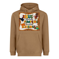 Toasted Coconut jesus flannel's pumpkins blessings Heavyweight Hoodie - TumblerDesignByShophia