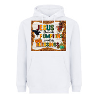 White jesus flannel's pumpkins blessings Heavyweight Hoodie - TumblerDesignByShophia