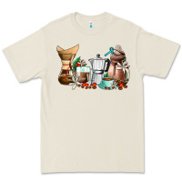 Bone coffee tools coffee cups Premium Tee - AdoDesignShop