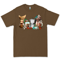 Cacao coffee tools coffee cups Premium Tee - AdoDesignShop