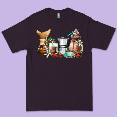 Coffee Tools Coffee Cups Premium Tee Designed By Adodesignshop