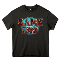 Asphalt game day football Heavy Core Tee - BarkalooDesign