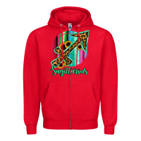 Red Sagittarrius Sign of Zodiac Zipper Hoodie - Bettercallsaul