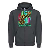 Sagittarrius Sign Of Zodiac Zipper Hoodie | Teevron