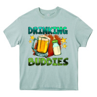 Arona drinking buddies with baby bottle and beer Heavy Core Tee - HRA Design Shop