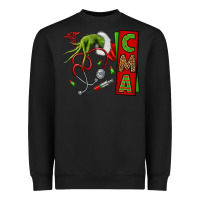 Black grinch hand cma nurse Heavyweight Sweatshirt - NancyCooperArtShop