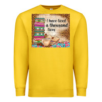 Lemon i have lived a thousand lives Premium Sweatshirt - TumblerDesignByShophia