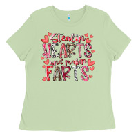 Matcha stealin hearts and makin farts Ladies Tee - RacoonDesign