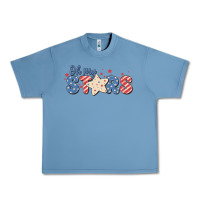 Pebble Blue oh my stars Urban Heavy Tee - MaliasSmallBusiness