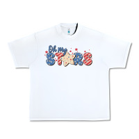 White oh my stars Urban Heavy Tee - MaliasSmallBusiness