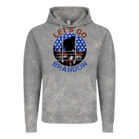 Cloud Rock let's go brandon bigfoot Vintage Hoodie - Jasminsmagicworld
