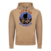 Vintage Coffee let's go brandon bigfoot Vintage Hoodie - Jasminsmagicworld