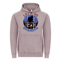Vintage Zinc let's go brandon bigfoot Vintage Hoodie - Jasminsmagicworld