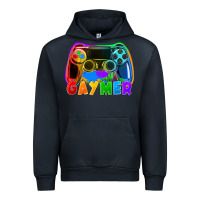 Navy Gaymer Urban Hoodie - FaDigitalArtStudio