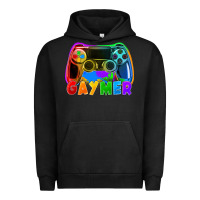 Pigment Black Gaymer Urban Hoodie - FaDigitalArtStudio