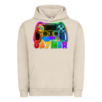 Pigment French Oak Gaymer Urban Hoodie - FaDigitalArtStudio
