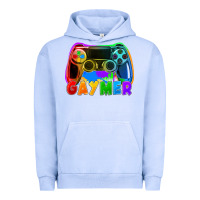 Pigment Grape Ice Gaymer Urban Hoodie - FaDigitalArtStudio