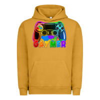 Pigment Peanut Butter Gaymer Urban Hoodie - FaDigitalArtStudio