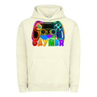 Pigment Pistachio Gaymer Urban Hoodie - FaDigitalArtStudio