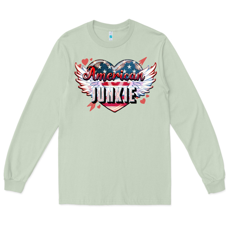 American Junkie Long Sleeve Tee by NancyCooperArtShop | Teevron