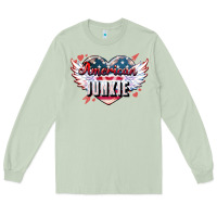 Matcha American junkie Long Sleeve Tee - NancyCooperArtShop
