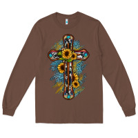 Chestnut cross Long Sleeve Tee - JahusDesignShop