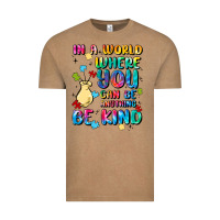 Vintage Coffee in a world where you can be anything Vintage Tee - MaliasSmallBusiness