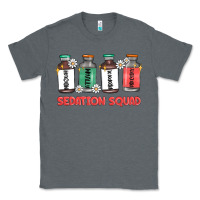 Charcoal Heather sedation squad Classic Tee - MaliasSmallBusiness