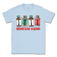 Dusty Blue sedation squad Classic Tee - MaliasSmallBusiness