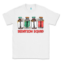 White sedation squad Classic Tee - MaliasSmallBusiness