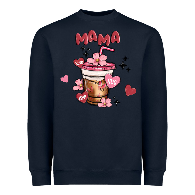 Mama Coffee Cups Heavyweight Sweatshirt by MaliasSmallBusiness | Teevron