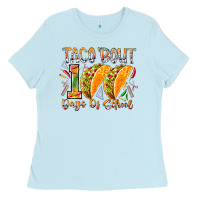 Baby Blue taco bout 100 days of school Ladies Tee - RacoonDesign