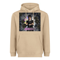 Mushroom gothic girl with black rose Heavyweight Hoodie - TumblerDesignByShophia