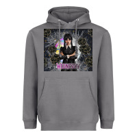 Storm gothic girl with black rose Heavyweight Hoodie - TumblerDesignByShophia