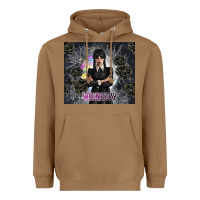 Toasted Coconut gothic girl with black rose Heavyweight Hoodie - TumblerDesignByShophia