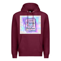 Burgundy because mama runs this shitshow Premium Hoodie - TumblerDesignByShophia