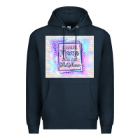 Navy because mama runs this shitshow Premium Hoodie - TumblerDesignByShophia
