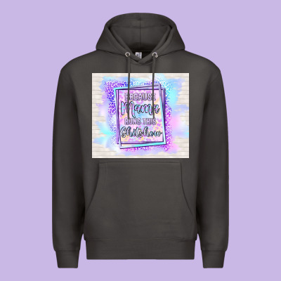 Because Mama Runs This Shitshow Premium Hoodie Designed By Tumblerdesignbyshophia