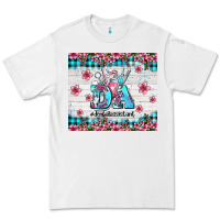 White da dental assistant dentist element with flowers Premium Tee - AdoDesignShop