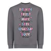 Storm believe like mary trust like joseph valentine s da Heavyweight Sweatshirt - MaliasSmallBusiness